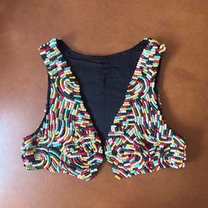 Catherine Malandrino RUNWAY - Hand Sequined Bolero - Never Worn - Fits like a S